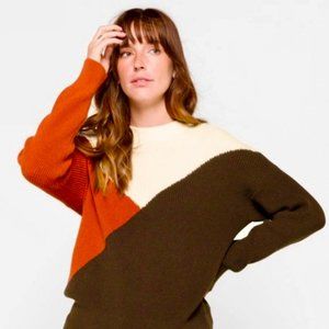 Sophie Rue Karmiti Diagonal Colorblock 